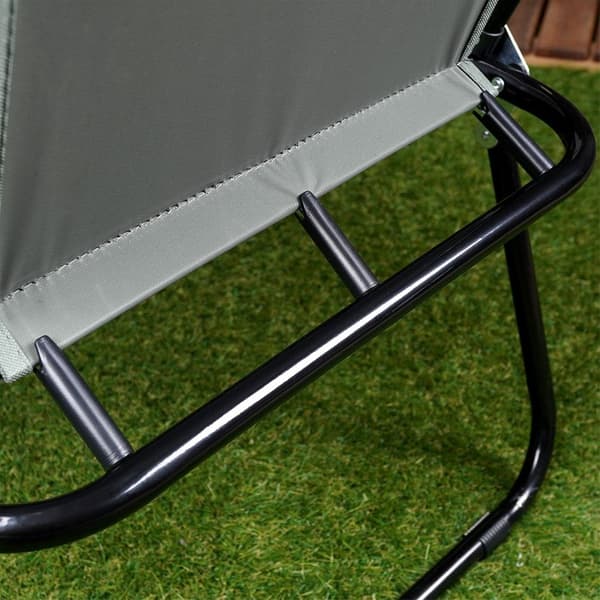 Vikbar campingstol 4 st