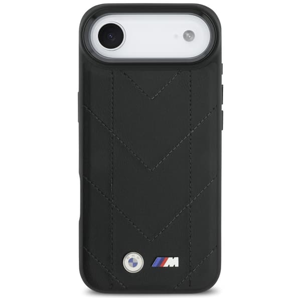 BMW M Quiltet Logo MagSafe-etui til iPhone Air, sort