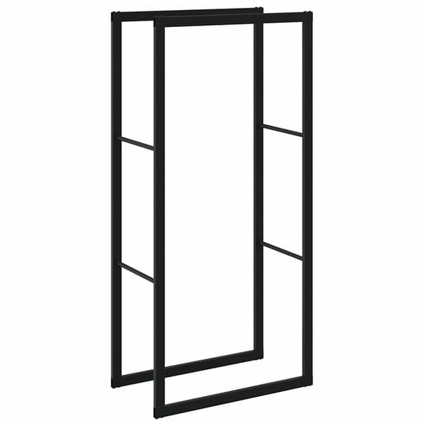 vidaXL brænderist sort 55x30x116 cm stål