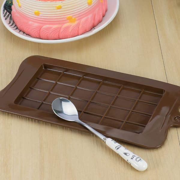 Silikoneform, støbeform til chokolade, småkager, slik.