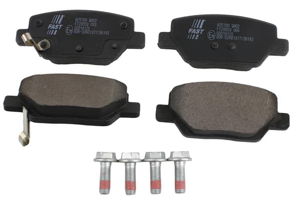 FT29553 FAST BREMSEKLODSER BAG UDEN SENSOR