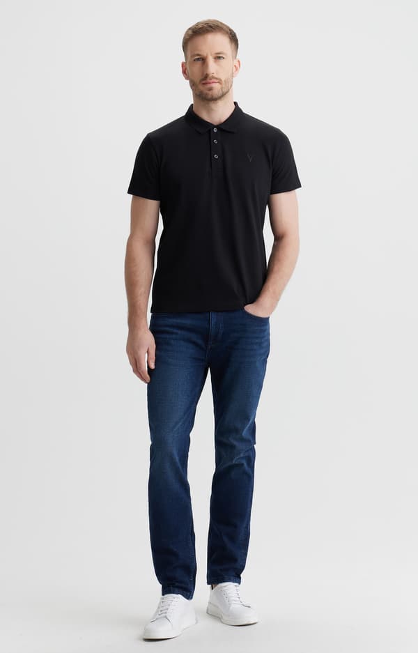 Poloshirt med S-logo