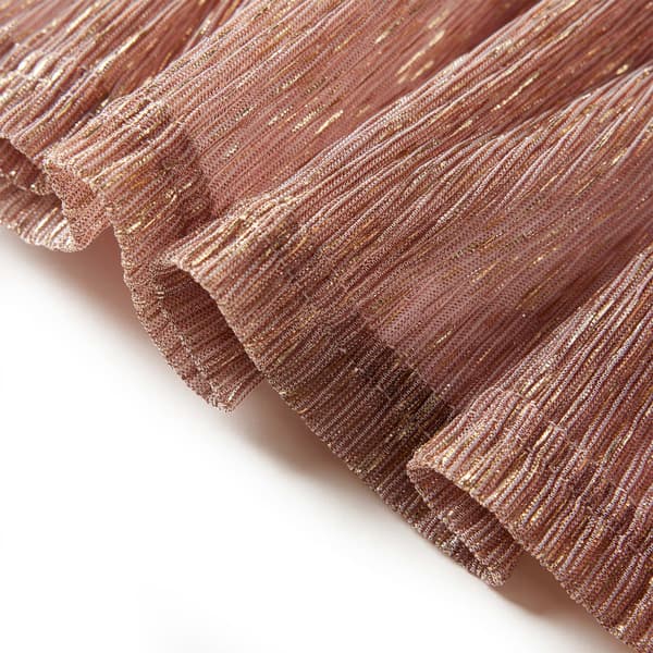 Barnkjol med glitter, diskret rosa, 104