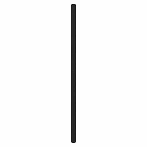 vidaXL metalsengegavl sort 90 cm