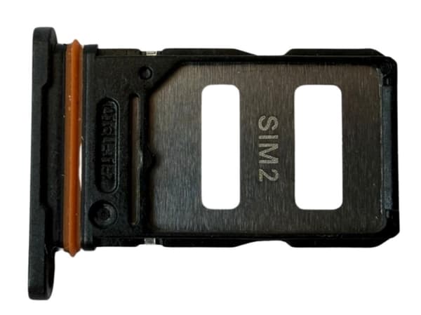 SIM-kortshållare för Xiaomi Redmi Note 14 Pro+ 5G, svart