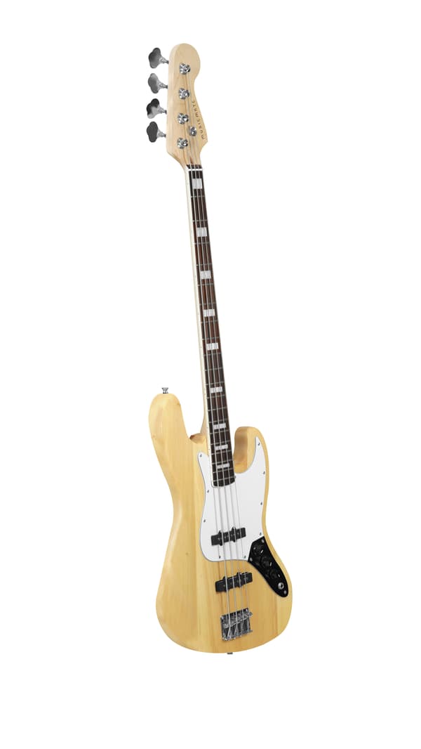 MusicMate MM-G175-W Elbasgitarr