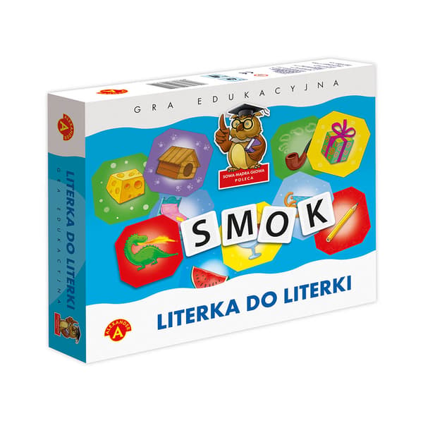 Brev til brev I pædagogisk brætspil Alexander