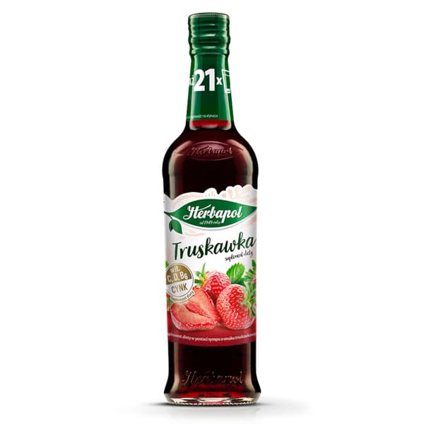 Mansikkasiirappi ravintolisä 420ml