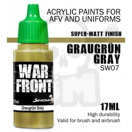 SW-07 Skalafarve Krigsfront Gråbrun Grå