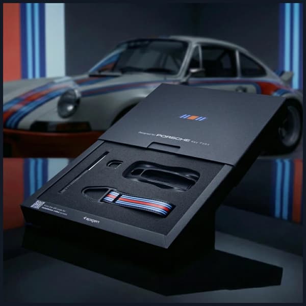 Spigen PK100 Porsche Nøgleetui Sort