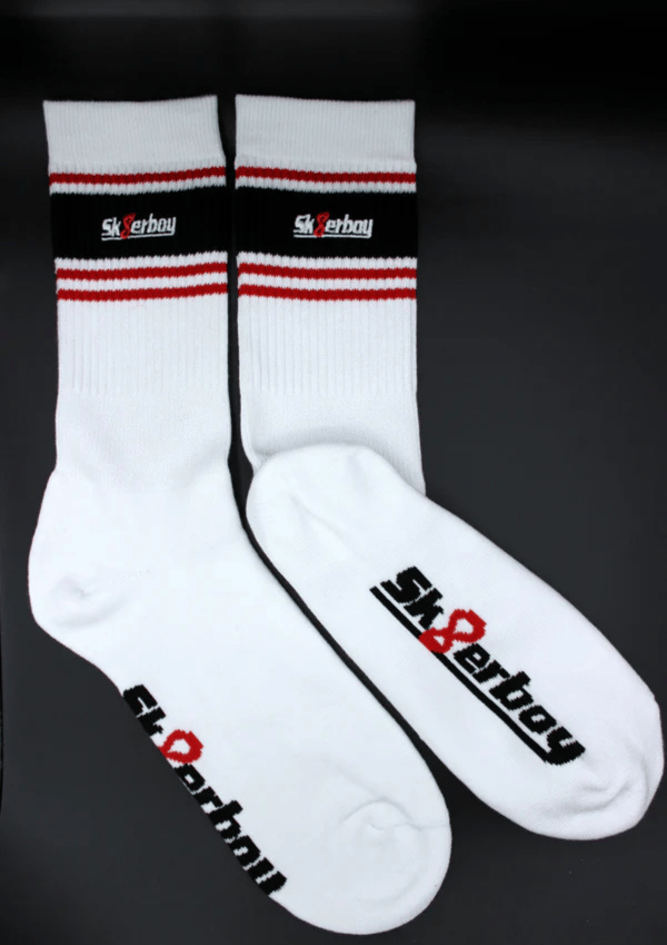 Sk8erboy® Deluxe Strumpor Röda 39-42