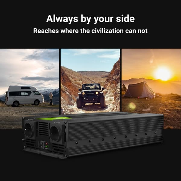 Greencell INV12 inverterkonverter 3000/6000 W