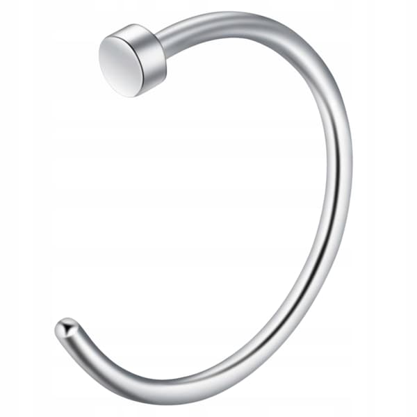 Näsringpiercing fejk Punk Ingen piercing 8/0,8 mm