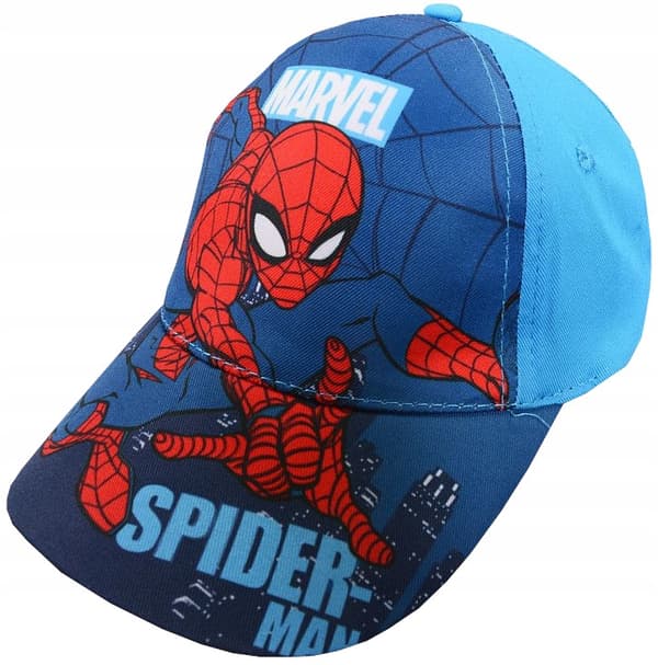 SPIDER-MAN BASEBALL CAP til drenge blå 54 D033S