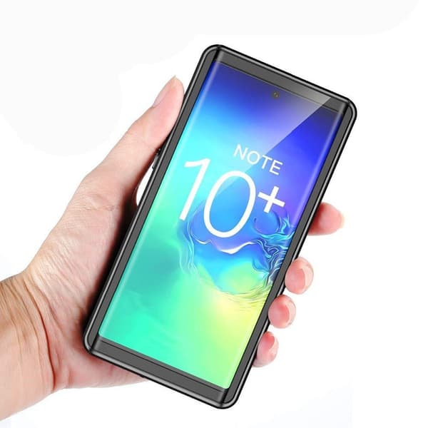 IP68 Vandtæt Etui til Samsung Galaxy Note 10+ Plus, Redpepper, Sort