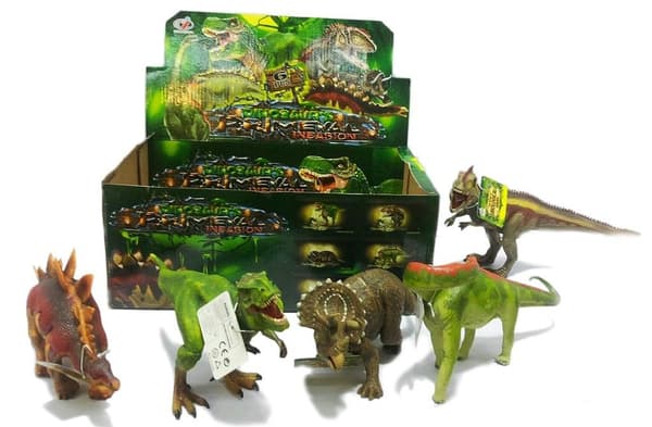 Muovinen dinosaurussekoitus