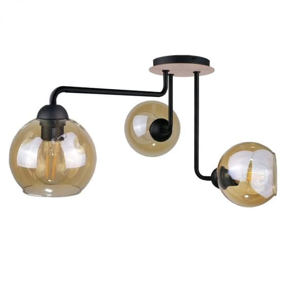 Loftlampe 3xE27 MONDE WOOD