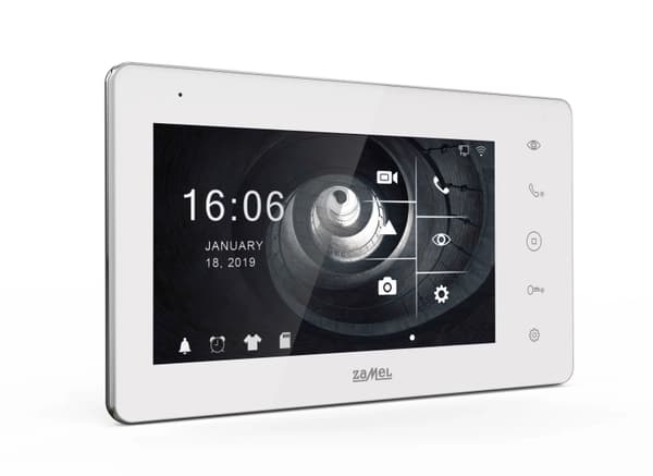 ZAMEL Video-intercom Video-intercom TUYA Smart WiFi HD Beloki Brama i Wicket