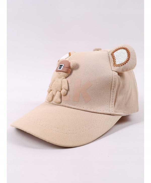 3D BAMSE BASEBALL CAP BEIGE YO! 50/54 £031i