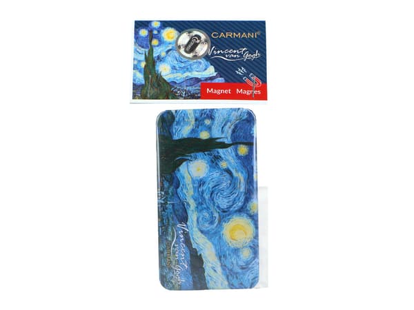 Rektangulær magnet - V. van Gogh, Stjernenat (CARMANI)