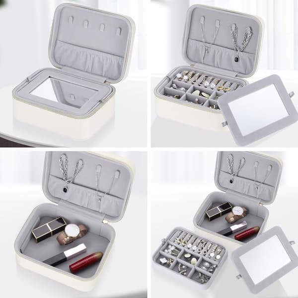 Smykkeskrin Organizer Hvid