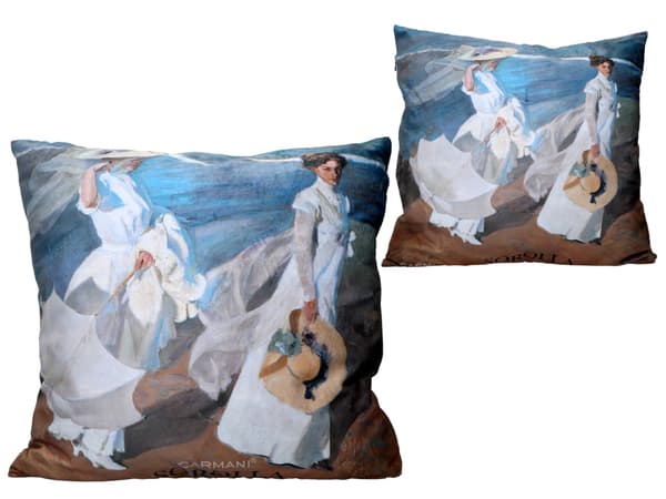 Carmani, fyldt/lynlåspude - Sorolla