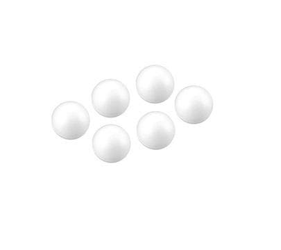 Styroksipallot 2,5 cm 48 kpl