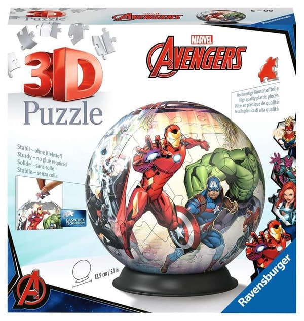 3D-puslespil 72 Marvel Avengers
