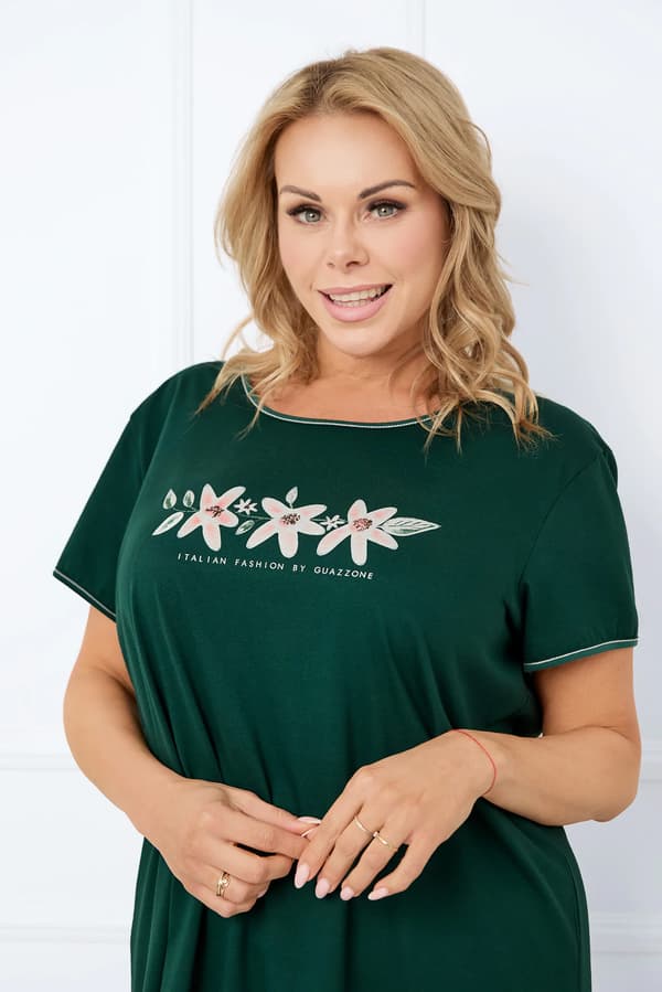 Damtröja med kort ärm Florisa S