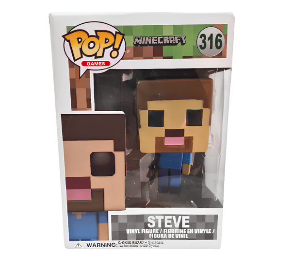 Minecraft Steve 10 cm Samlarlåda 15x12x10