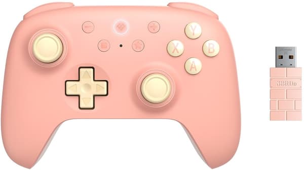 8BitDo Ultimate 2C langaton ohjain, Peach (RET00472)