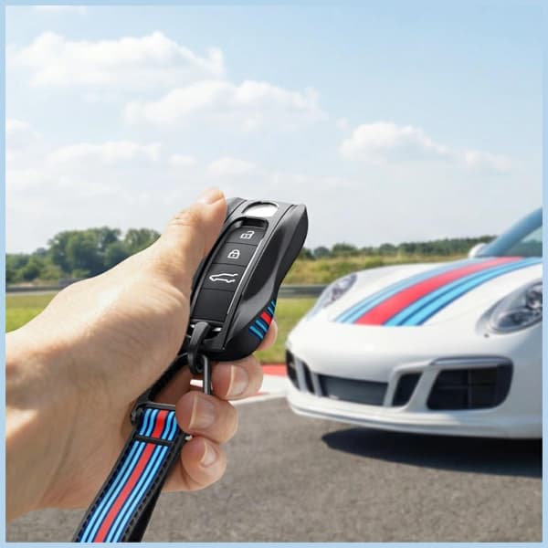 Spigen PK100 Porsche Nøgleetui Sort
