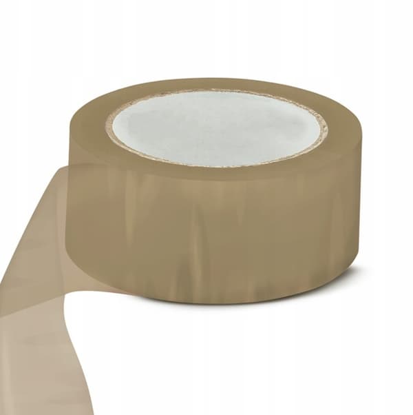 Zenwire stark brun kurirtejp akryl 48 mm 90 m