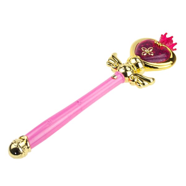 TG72959 SNYGGT ROSA MAGISK STAV FÖR PRINSESS-FE-SPELET GLÖDER