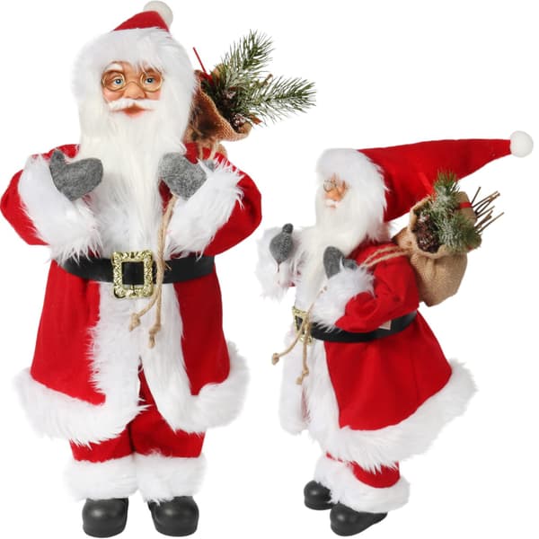 Julemanden julefigur skandinavisk pynt 56 cm