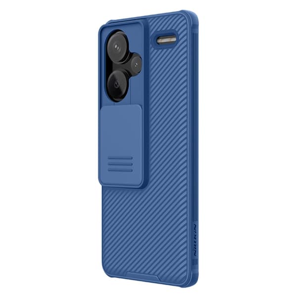 Etui til Xiaomi Redmi Note 13 Pro+, pansret Nillkin, CamShield Pro, blå