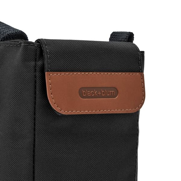 Flaskpåse, svart NY / Black+Blum
