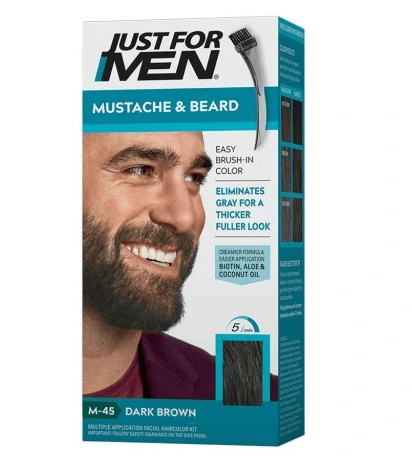 Just For Men Mørkebrun/Sort M45 Farvegel 28 g