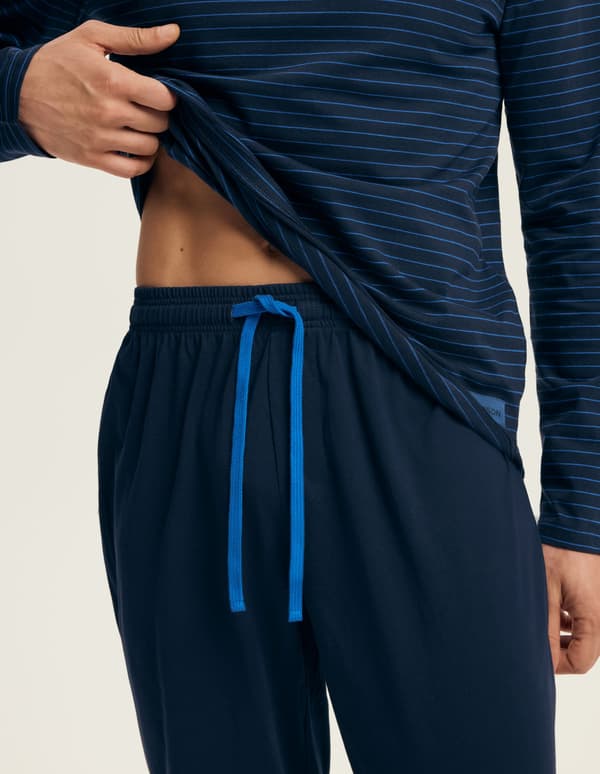 Nya Henderson herrpyjamas | Marinblå 2XL