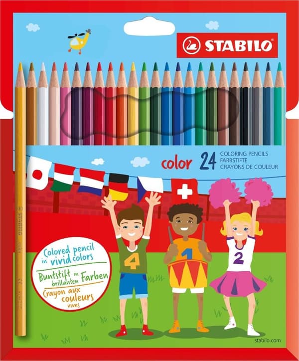 Farveblyanter 24 farver STABILO
