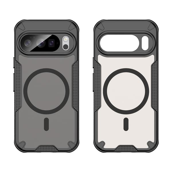Matt cover til Google Pixel 10 Pro XL, til MagSafe, sort