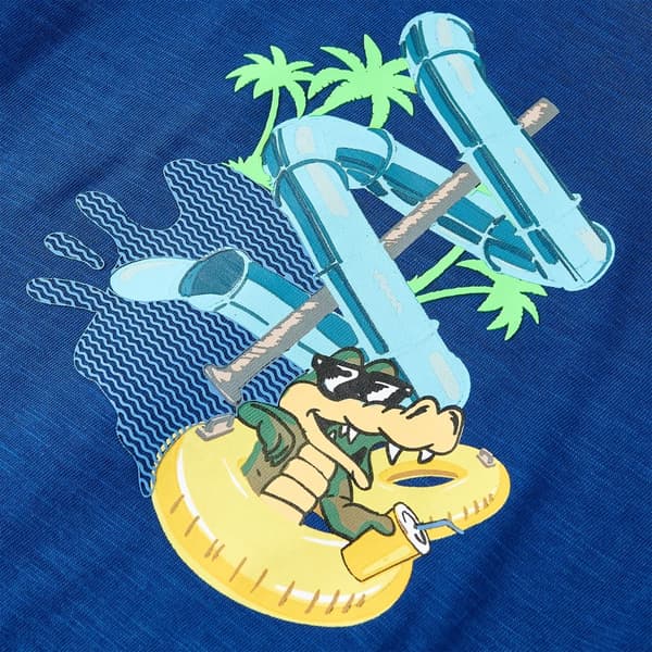 Børne-T-shirt, mørkeblå, 128