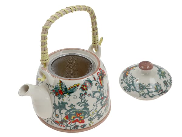 Keramisk elkedel med infuser