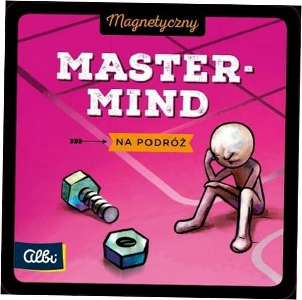 Magnetiska spel. Mastermind. Brädspel. Albi
