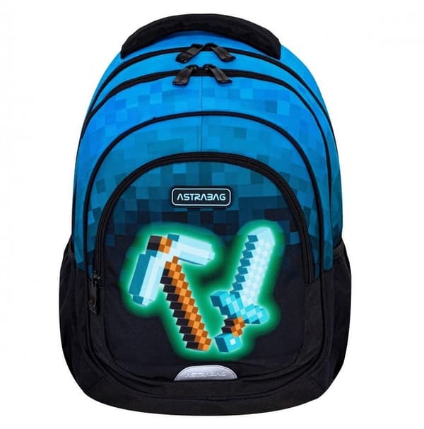 Astrabag Blå Pixel AB330 ASTRA Ryggsäck