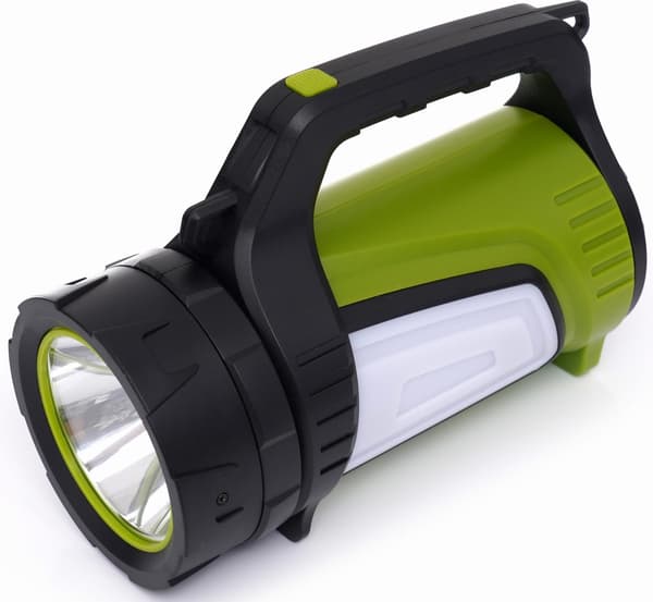 Ladattava taskulamppu sivuvaloilla KD1243