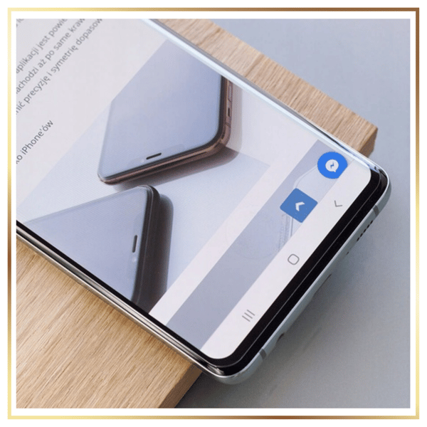 3MK HardGlass Max hærdet glas til iPhone 8, sort ramme