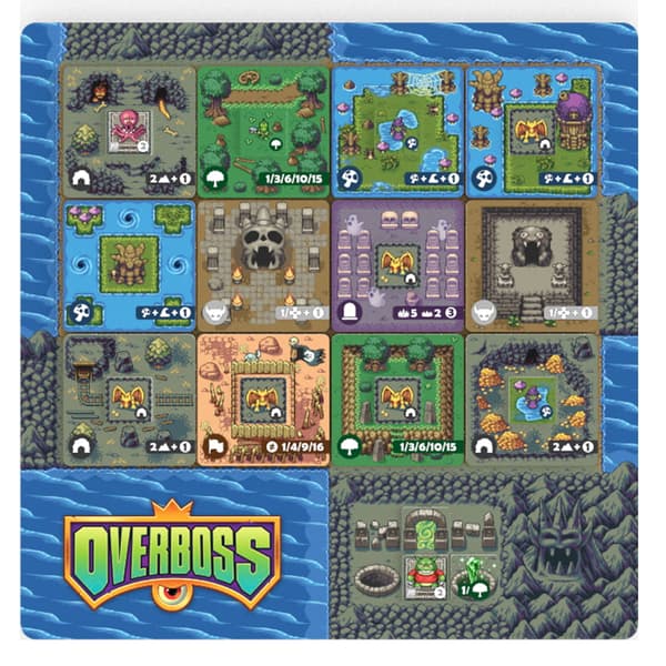 Overboss. Brädspel. Muduko