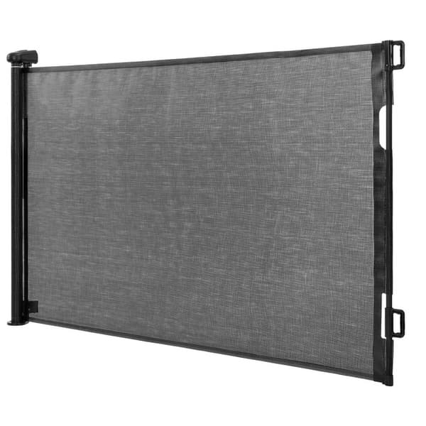 Springos HA7525 Upprullbar Trappgrind 80 cm Svart