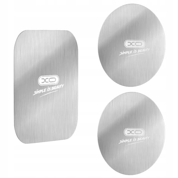 3X PLADE TIL MAGNETISK BILHOLDER MAGNET til telefon smartphone plade